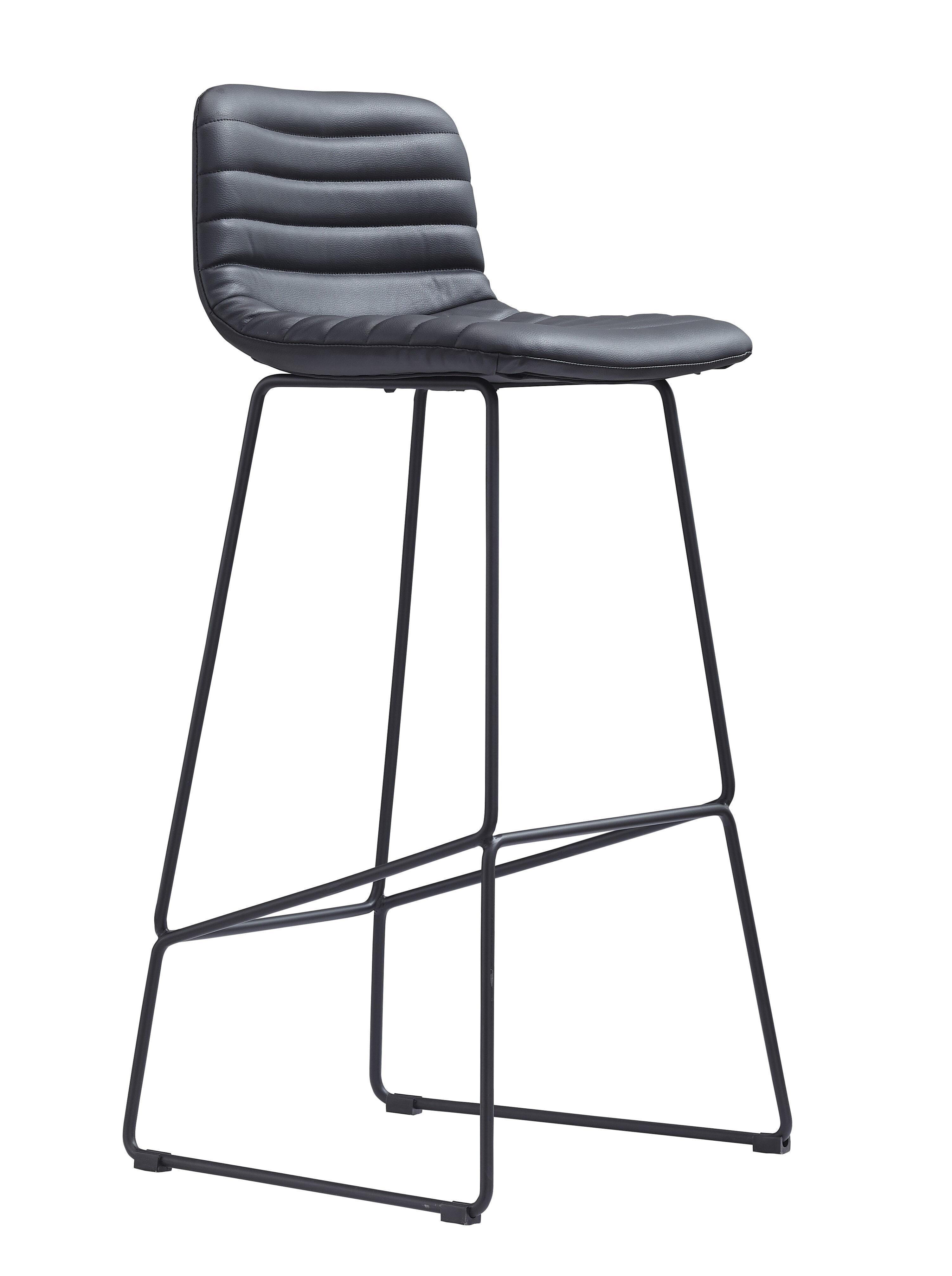 Black PU with Black Frame