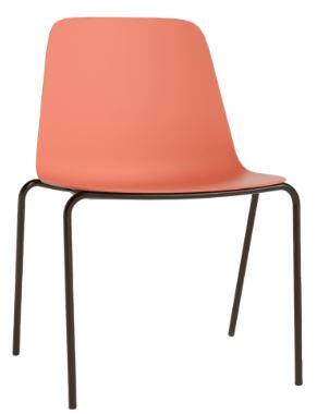 Layla 4 Leg Salmon Shell