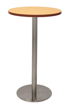 Boston Beech Top with Stainless Steel Base