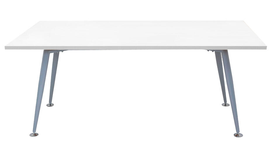 Boston White Top with Silver Frame