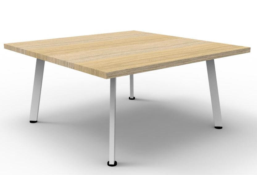 Cool Oak Top with White Frame