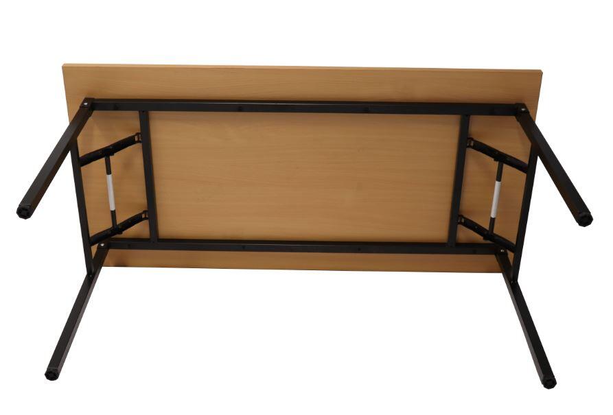 Beech Top with Black Frame Bottom View