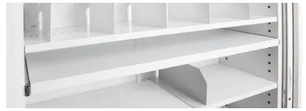 Pulled out shelf