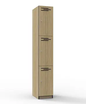 Cool Oak with Black Edging