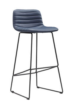 Navy PU with Black Frame