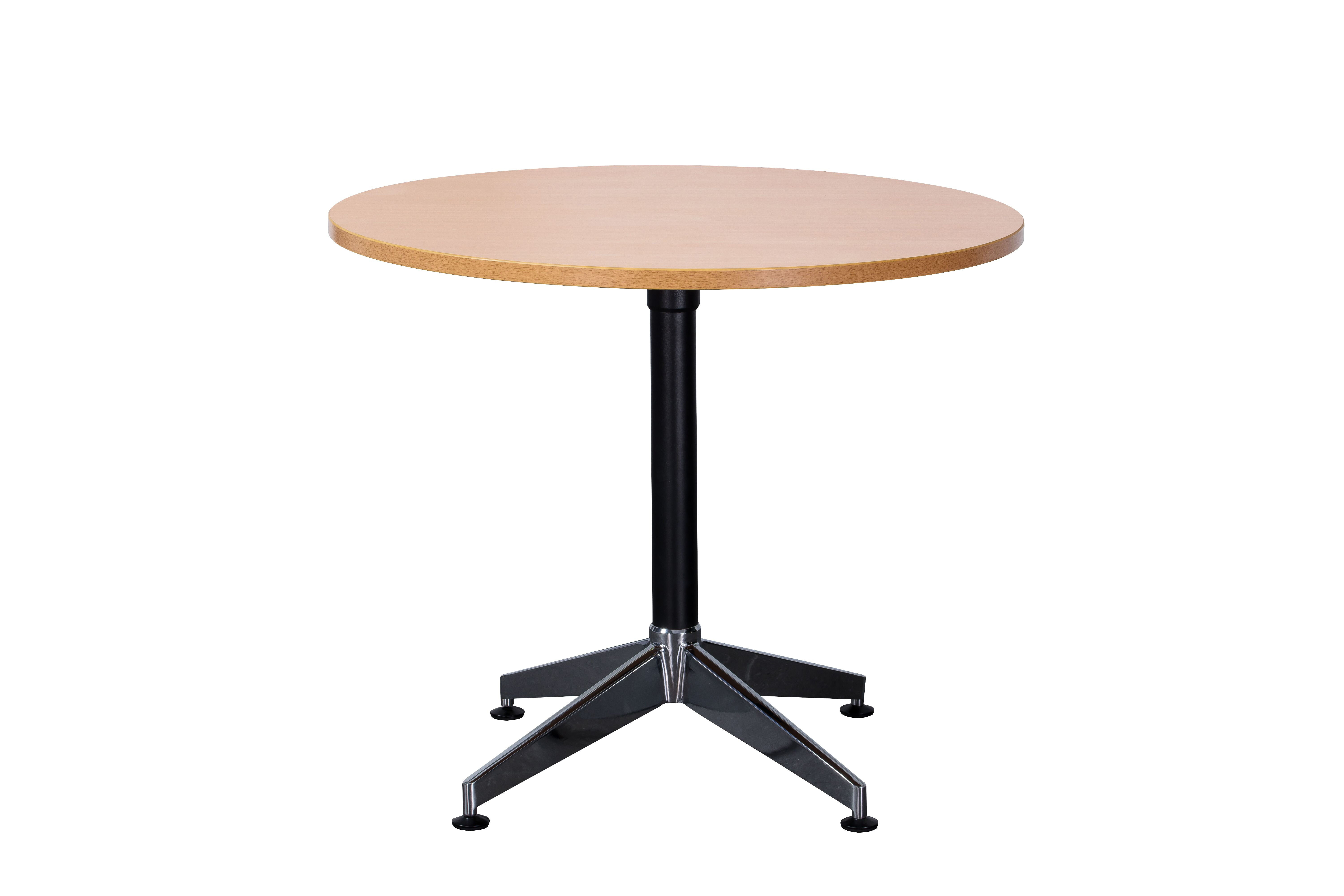 Boston Beech round table black spider