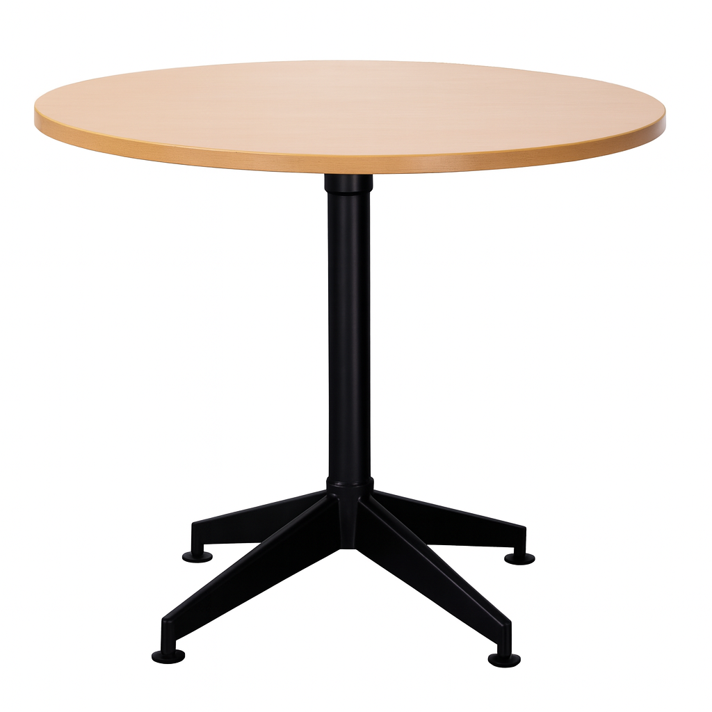 Classic Beech Top with All Black Base