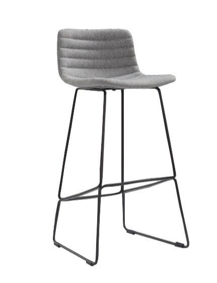 Grey Fabric with Black Frame