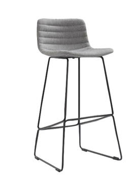 Grey Fabric with Black Frame