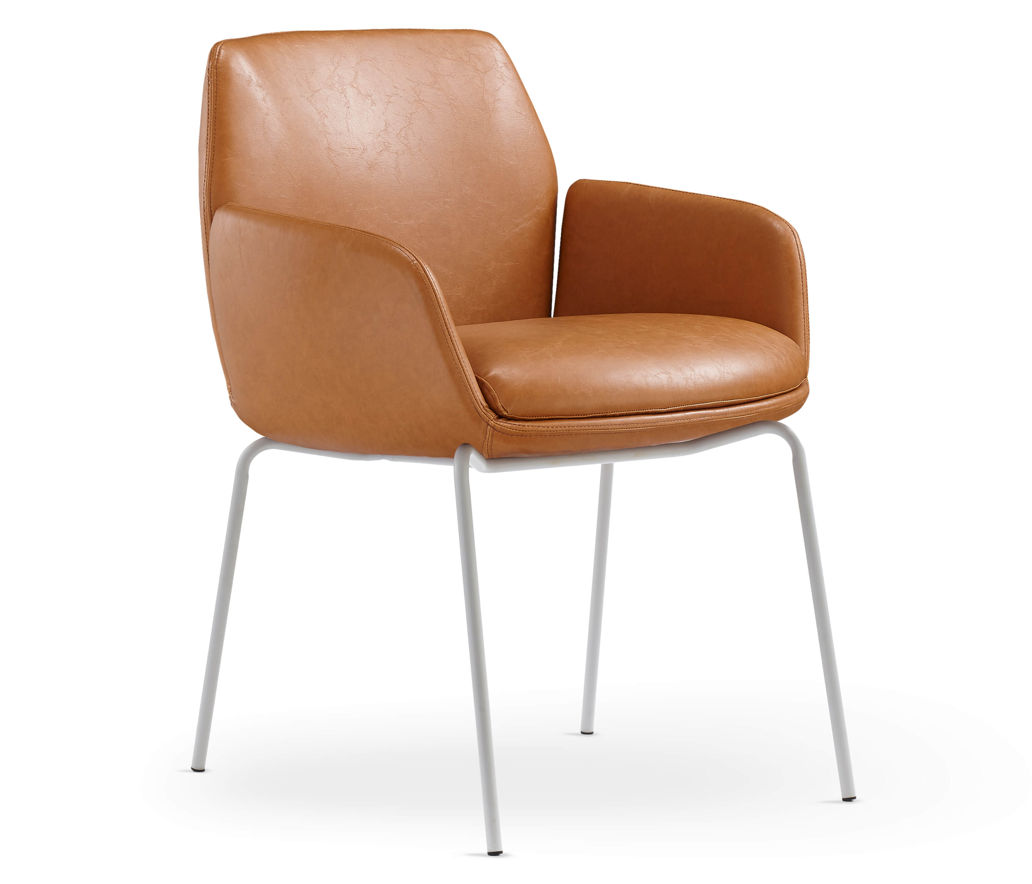 Tan PU Seat with Black Base