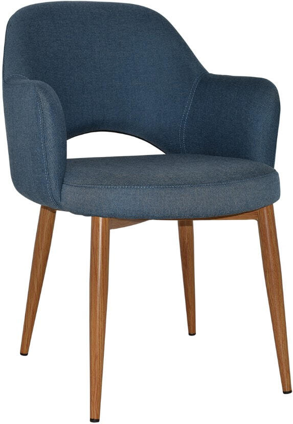 Gravity Denim with Light Oak Legs