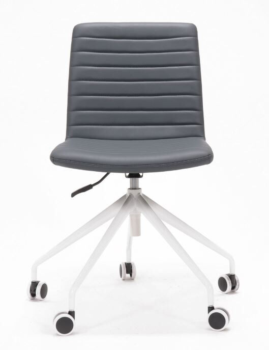 Navy PU Seat with White Base