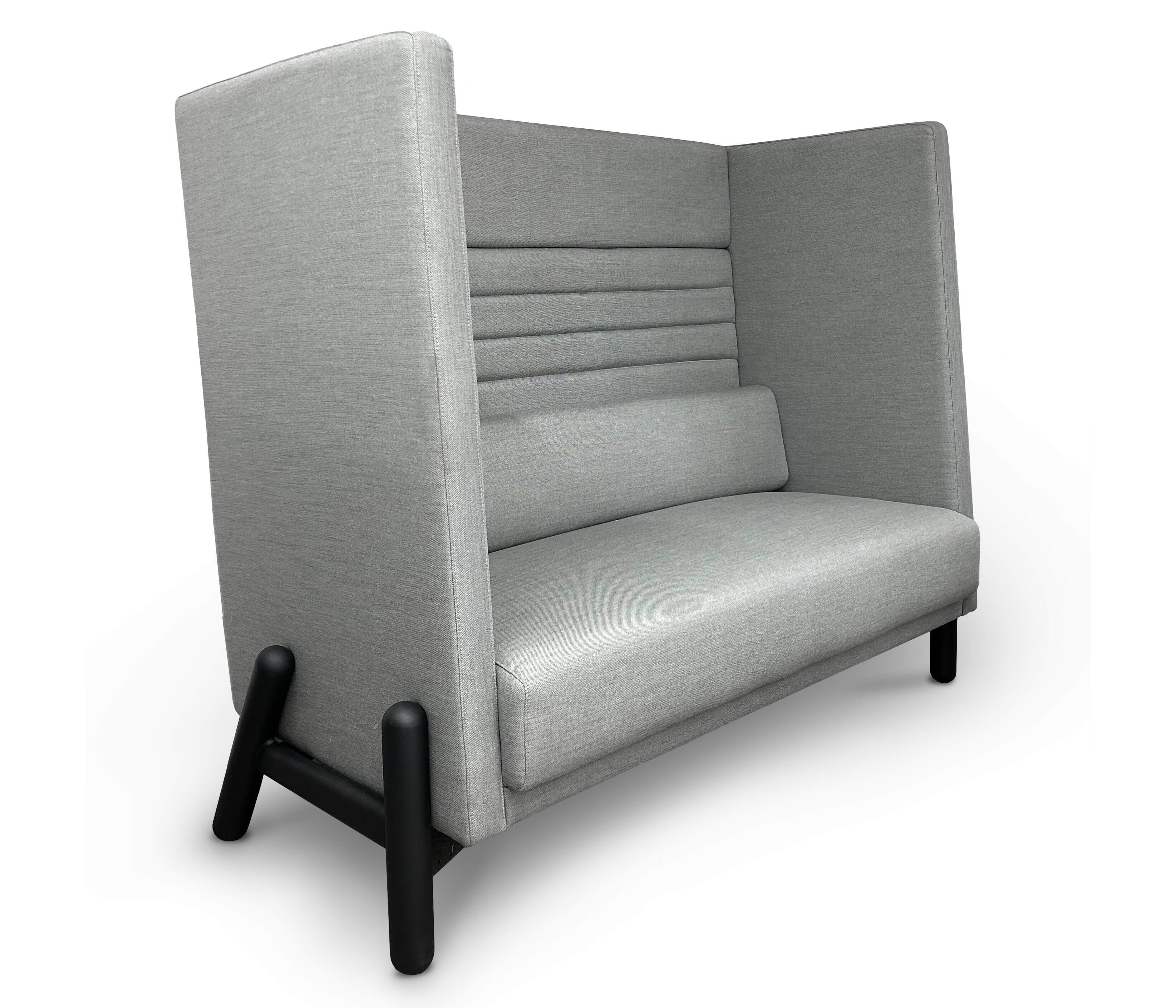 EVA2SEATER EVA LOUNGE Black-Grey Right