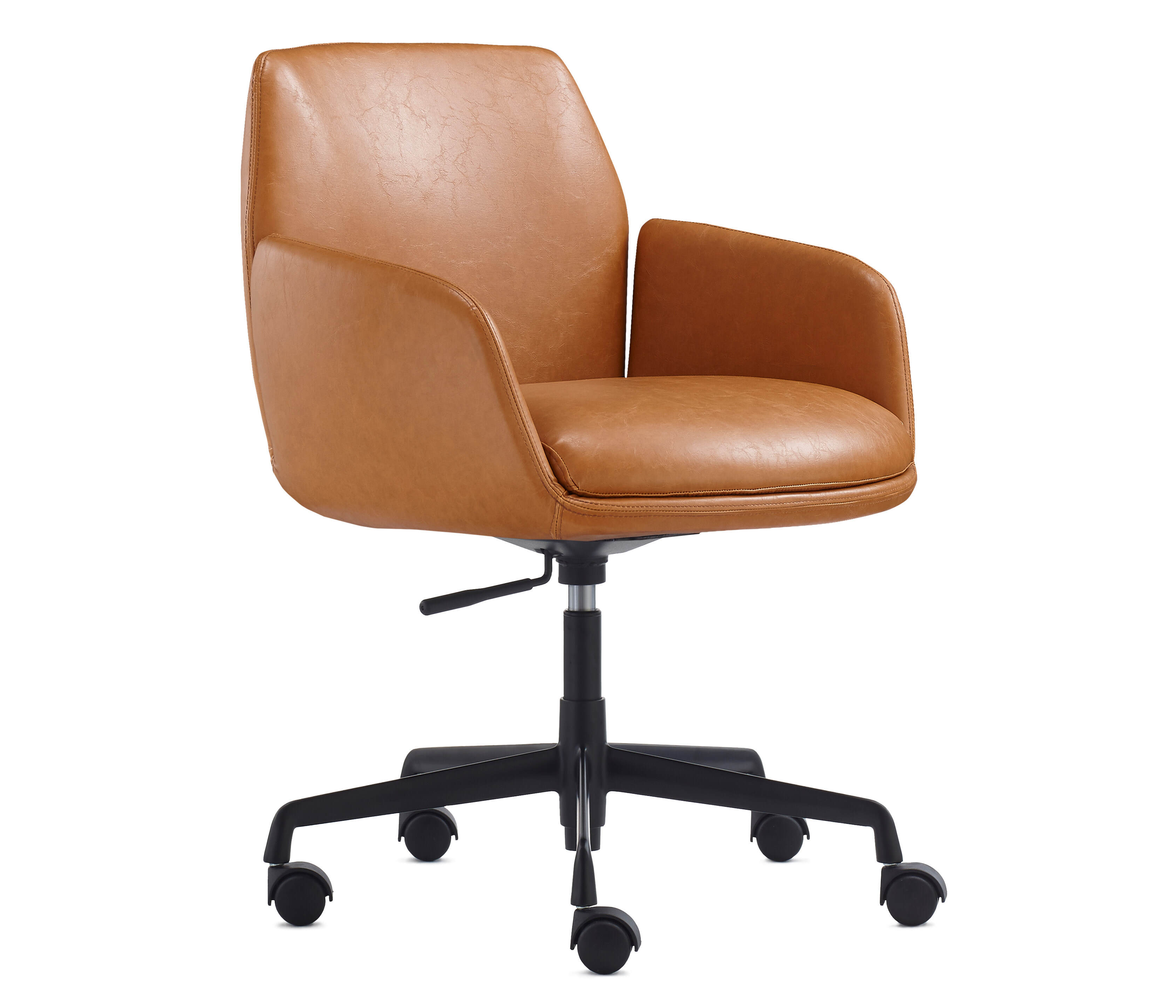 Tan PU Seat with Black Base