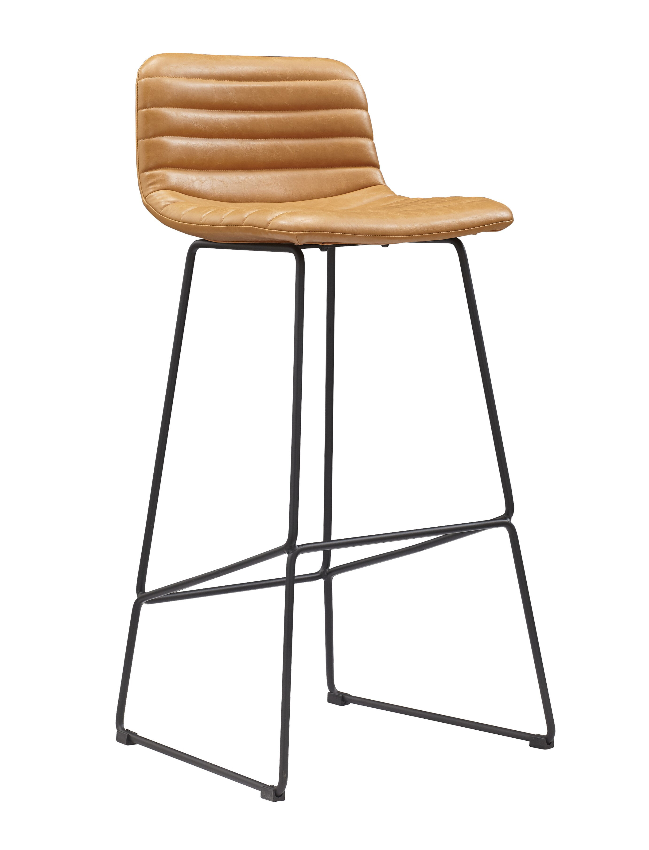 Tan PU with Black Frame