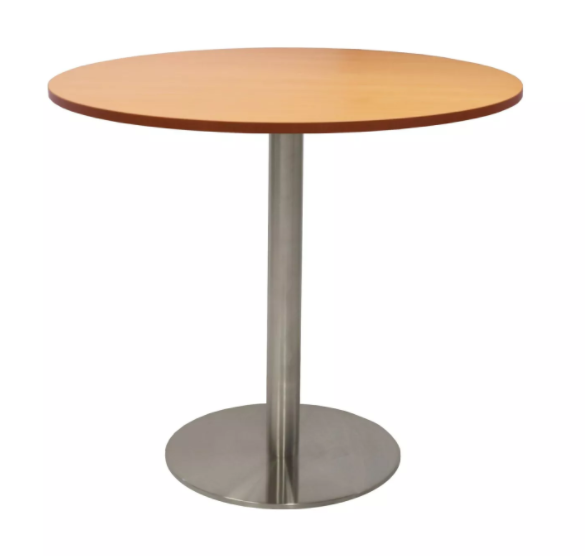 Stainless Steel Base with Classic Beech Top