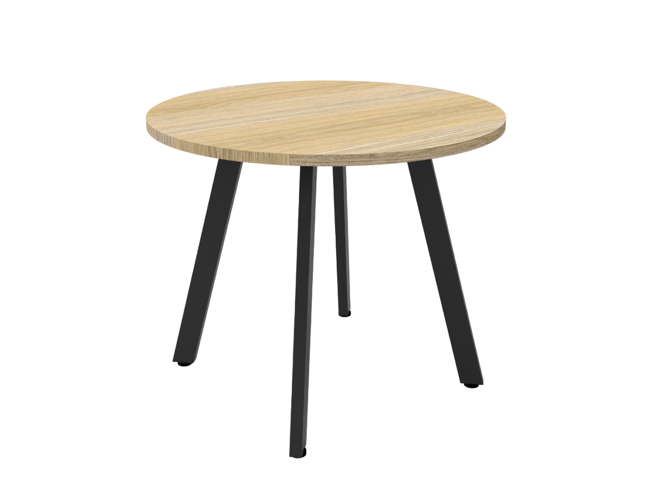 Cool Oak Top with Black  Frame