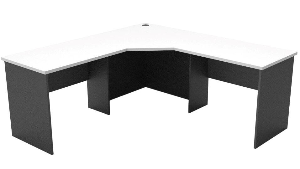 Fresh White with Ironstone (Not Available  in 1800W x 1800W x 750D) 