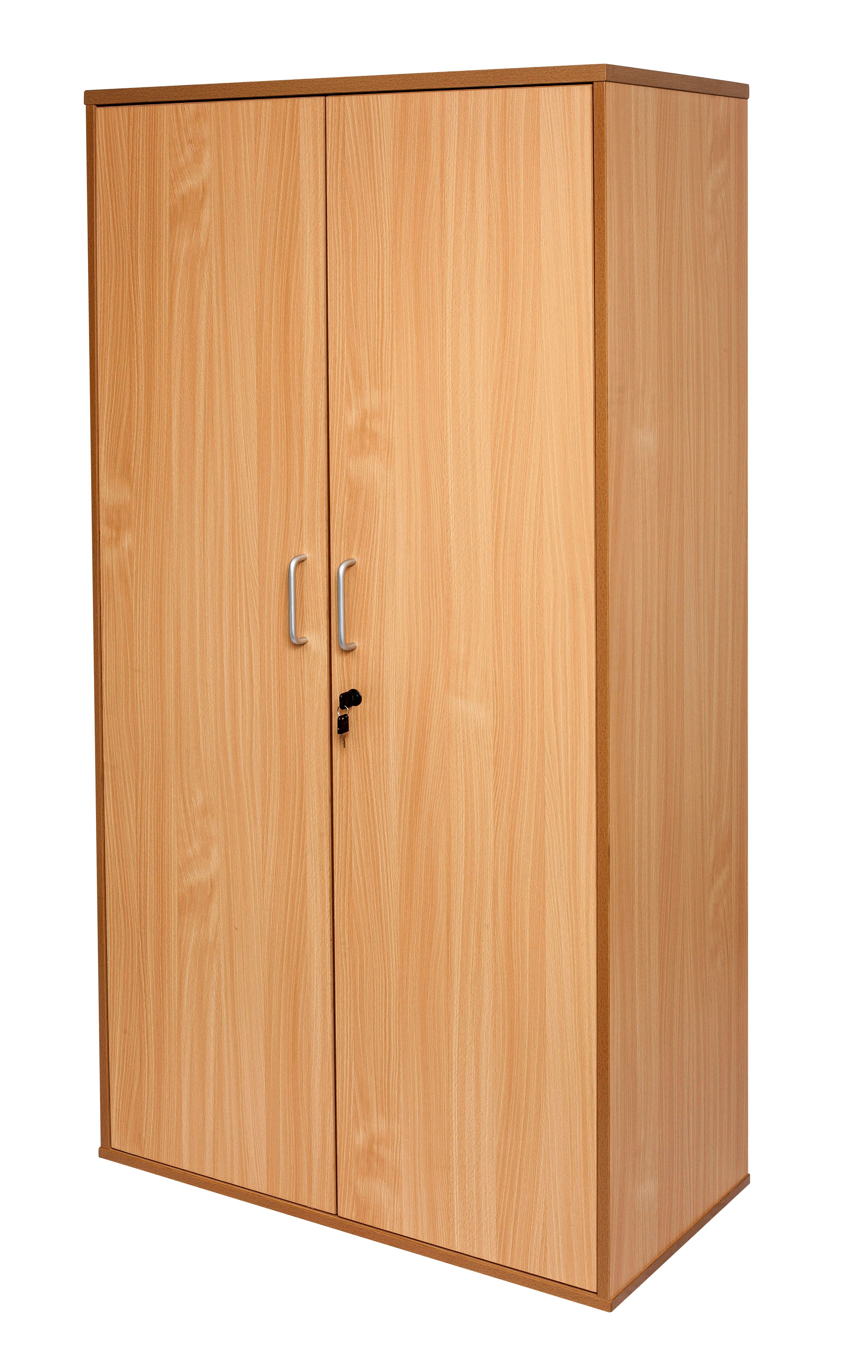 Boston Beech lockable cupboard