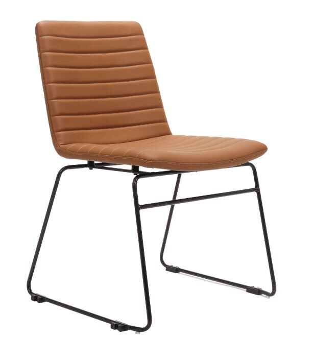 Tan PU Seat with Black Base