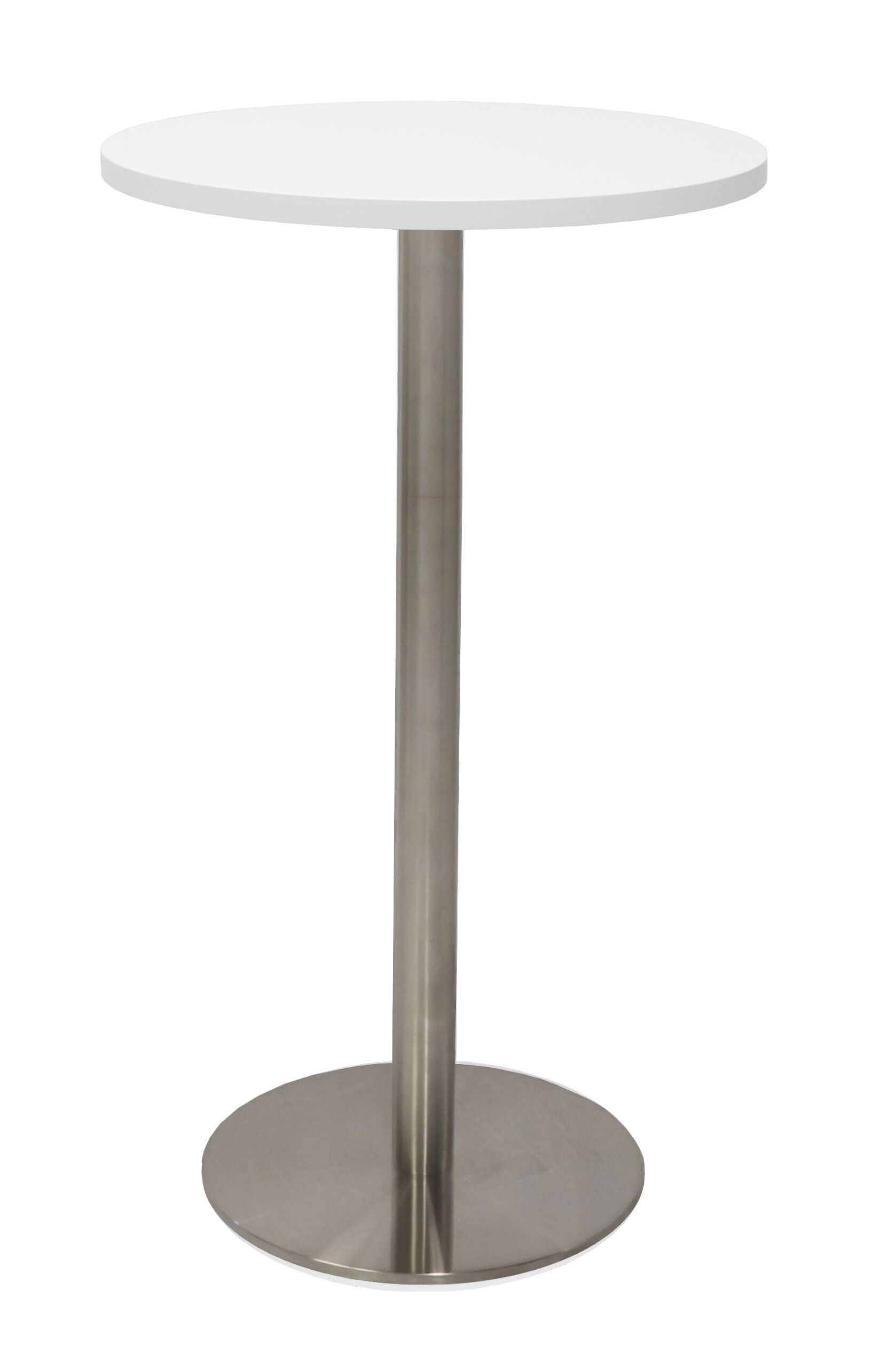 Boston White Top with Stainless Steel Base