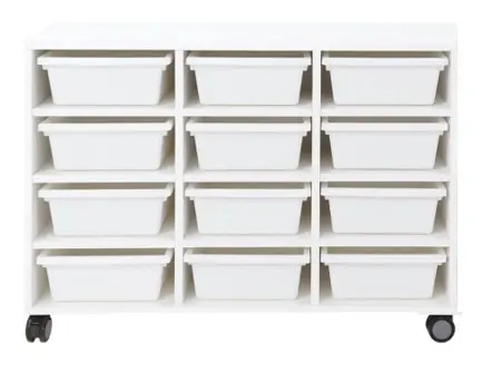 12 Bay WITHOUT SASSY Tote Trays