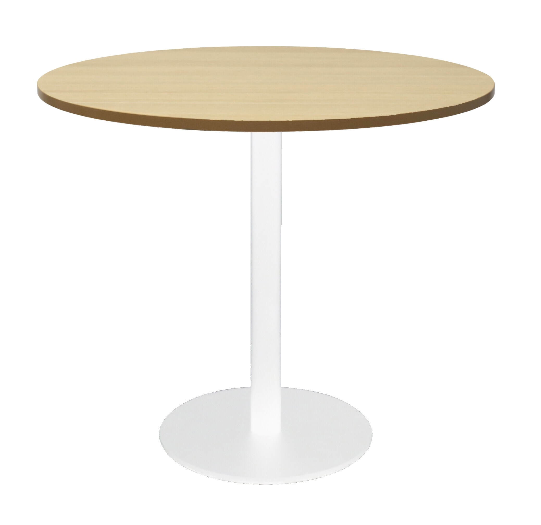 Cool Oak Top with White Base