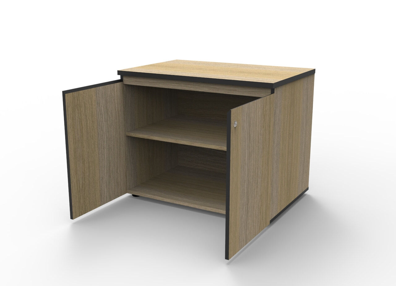 Nixon Lockable 2 Door Cupboard (2)