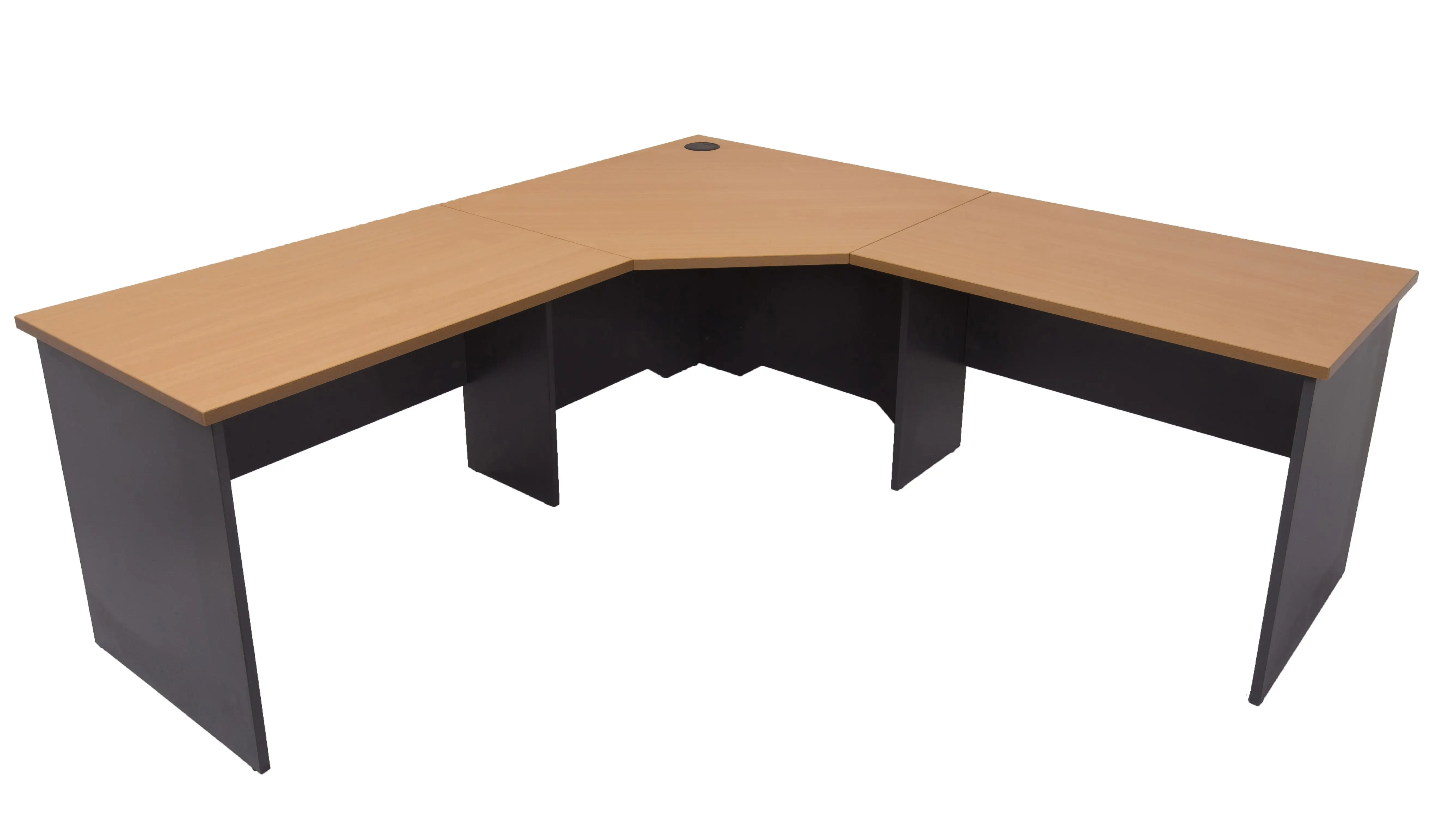 Oasis Workstation Classic Beech with Ironstone 