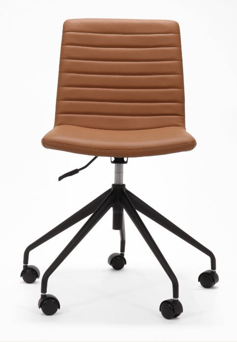 Tan PU Seat with Black Base