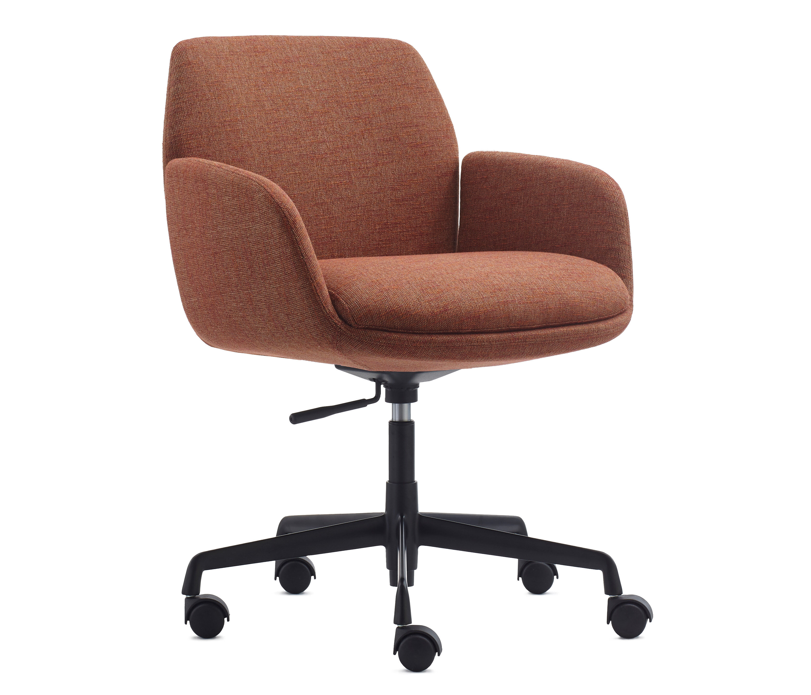 Terracotta Seat with Black Base