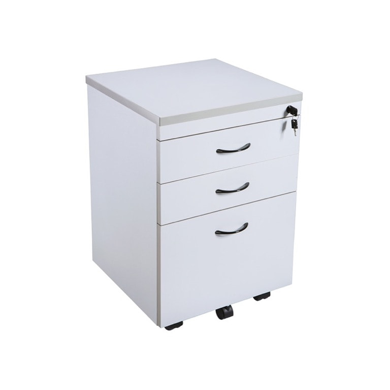 Contract Grey Lockable Mobile Drawer Unit