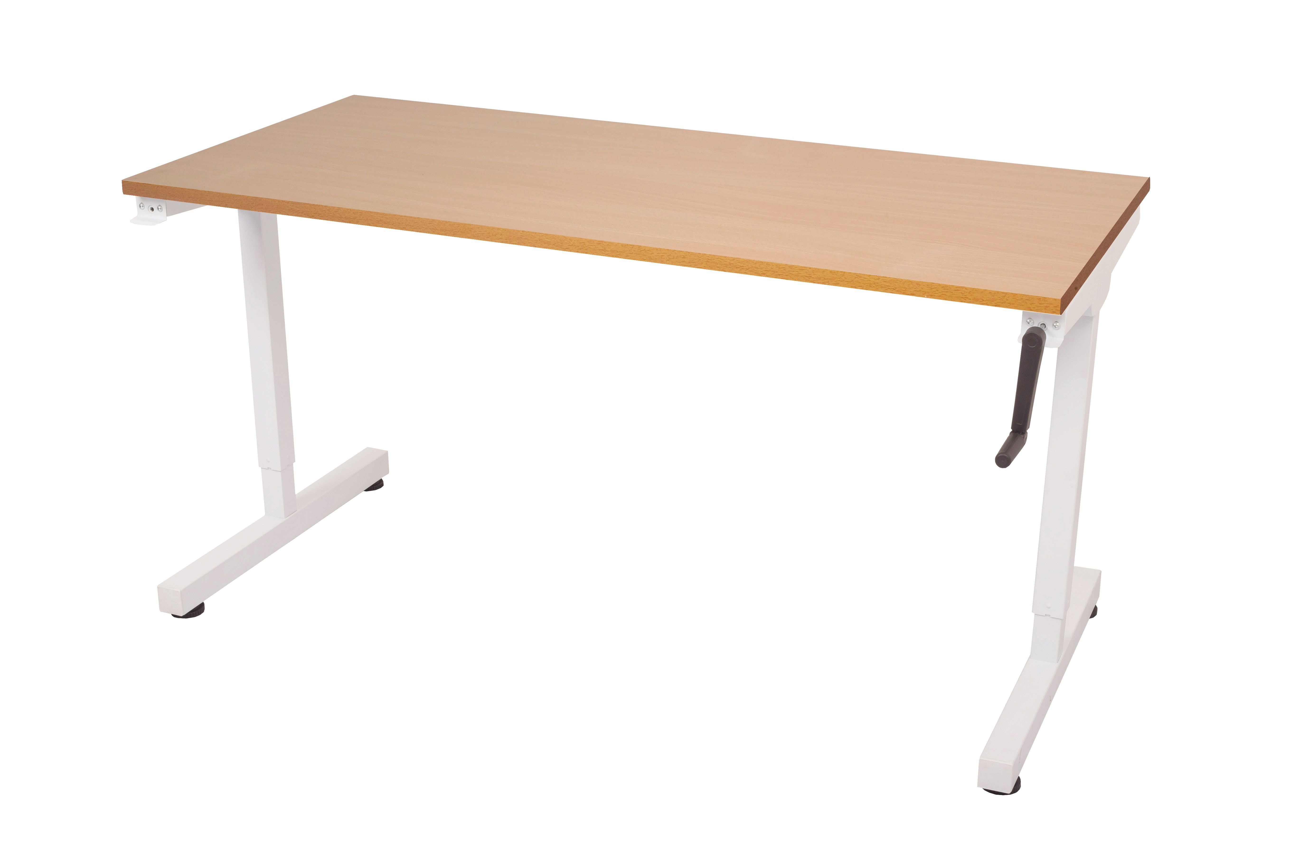 Rise Manual Height Hot Desks